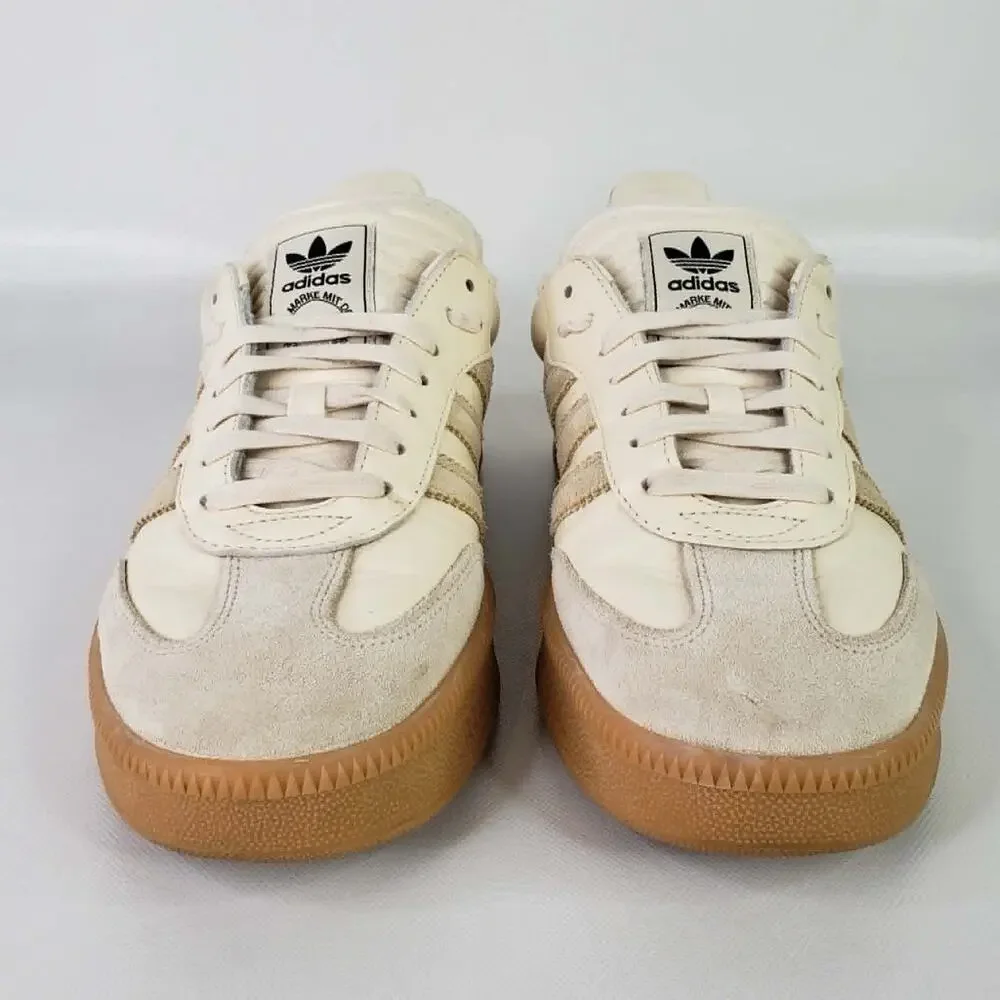 Adidas Samba XLG Wonder White Magic Beige Sneakers Suede Men’s Size 11